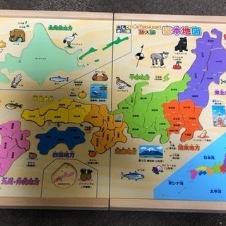 【終了】学研の日本地図パズル