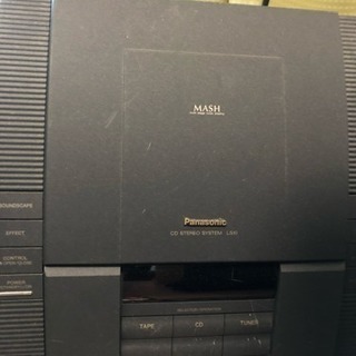 ジャンク CDカセットレコーダー