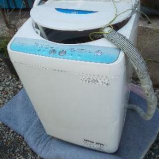 洗濯機 中古 2012年製 シャープ  ES-GE55L-A 