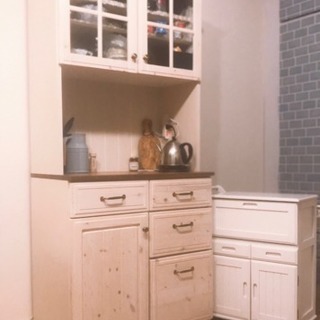 取引者決定  カントリー調キッチンボード☆新生活セット