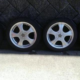 タイヤ&ホイールセット　215/45ZR17 