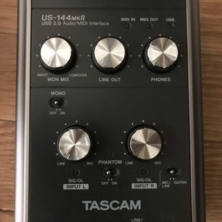 TASCAM タスカム US-144MKⅡ オーディオインターフェース