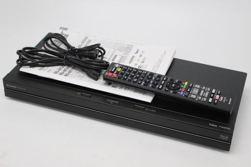 085)SHARP AQUOS BD-NT1000 Blu-ray DVD 1TB 2016年製 ディスク レコーダー シャープ アクオス