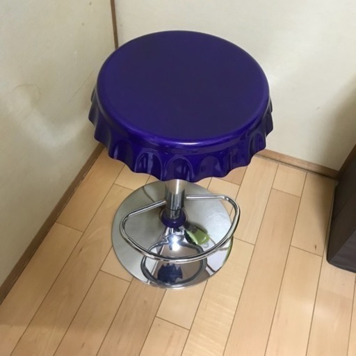 栓抜き型 カウンターチェアー