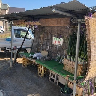 長ねぎ直売一袋50円で販売 - 地元のお店