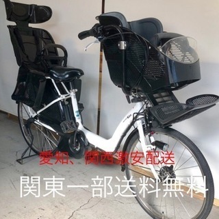 C230☆整備済み 中古電動自転車☆YAMAHA PAS ami【グリーン 26インチ 