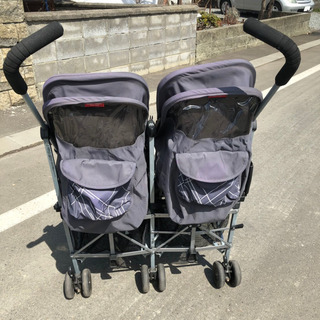 ☆最終値下【マクラーレン ツイントライアンフ Twin Triumph 】チャコール　双子バギー ☆最終値下【マクラーレン ツイントライアンフ Twin Triumph