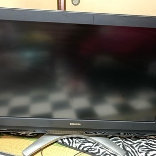 お値下げ中 TOSHIBA REGZA 受信機型サイズ３７Ｖ