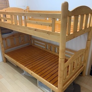 2段ベッド木製 再出品！