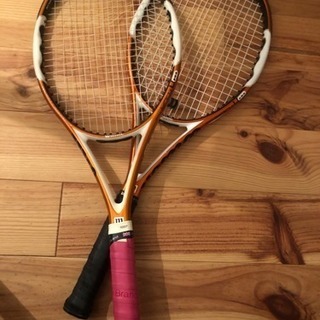 錦織圭モデル！テニスラケット2本セット