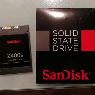 （お取引終了）長期保証あり_SANDISK SSD Z400s ...