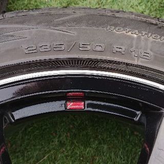 235/50 R18 夏タイヤ&ホイール セット Weds ウェッズ レオニス