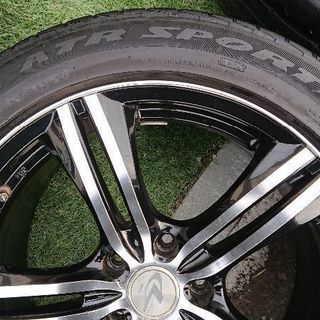 235/50 R18 夏タイヤ&ホイール セット Weds ウェッズ レオニス