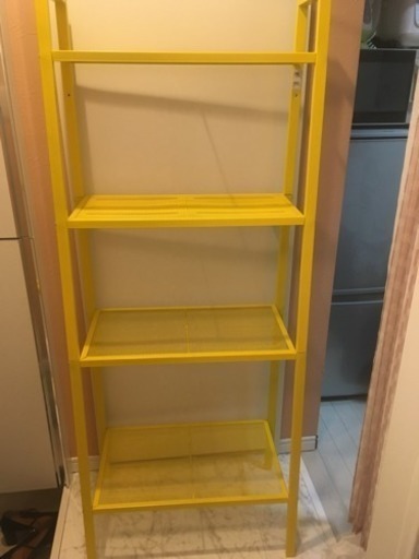 Ikea Lerberg レールベリシェルフユニット 杏樹 横浜の収納家具 スチールラック の中古あげます 譲ります ジモティーで不用品の処分