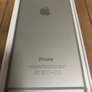 iPhone 6 Silver 64 GB Softbank 初期化済み