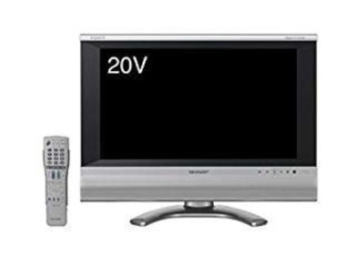SHARP AQUOS 20インチ液晶TV ジャンク