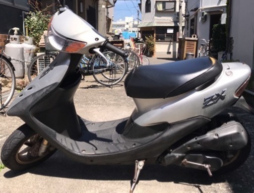 ライブDIO ZX AF35 シルバー キャブOH済 大阪 値下げ対応可