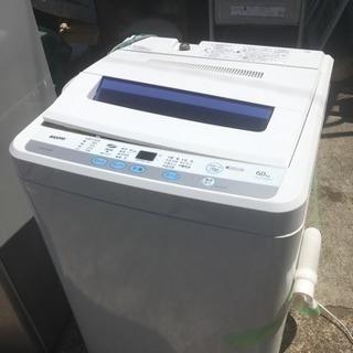 【中古品】SANYO　洗濯機　6.0Kg　ASW-60D　※20...