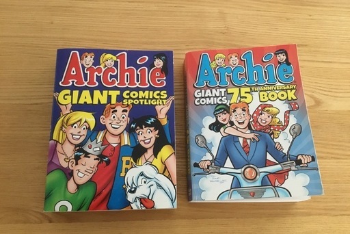 Archie 英語漫画 コミック本2冊 M 宇治のマンガ コミック アニメの中古あげます 譲ります ジモティーで不用品の処分 Archie 英語漫画 コミック本2冊 M 宇治のマンガ コミック アニメの中古あげます 譲ります ジモティーで不用品の処分