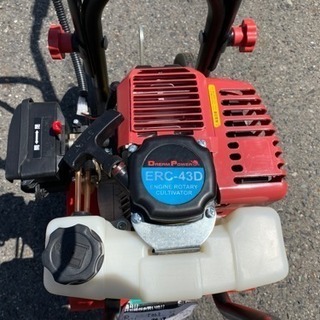 ナカトミ 耕運機 ERC-430 混合ガソリン 出力1.25kw 中古 動作品