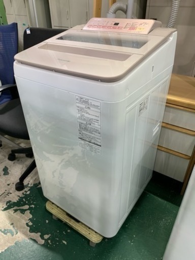 Panasonic 洗濯機 2017年 7kg NA-FA70H3 吸水ホース付 中古