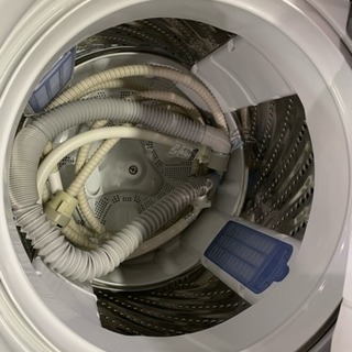 Panasonic 洗濯機 2017年 7kg NA-FA70H3 吸水ホース付 中古
