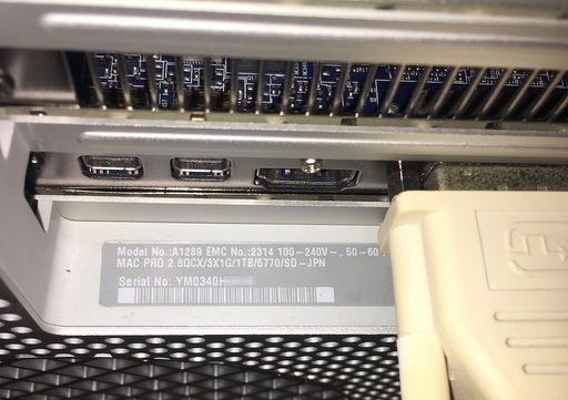 再値下げしました！Mac Pro(Mid2010)