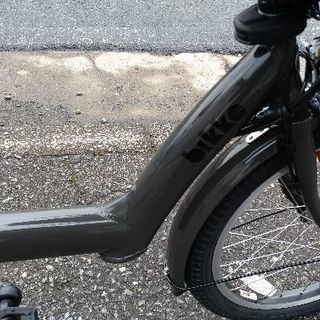激安！ブリヂストン子供乗せ電動自転車 ビッケポーラーe ダークグレー　BR0C49