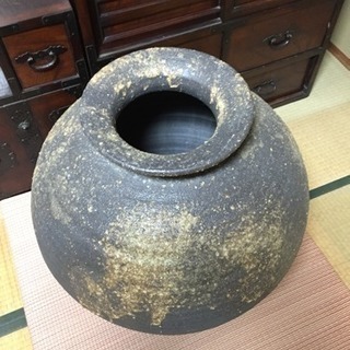 蓮月窯の壺 信楽焼き
