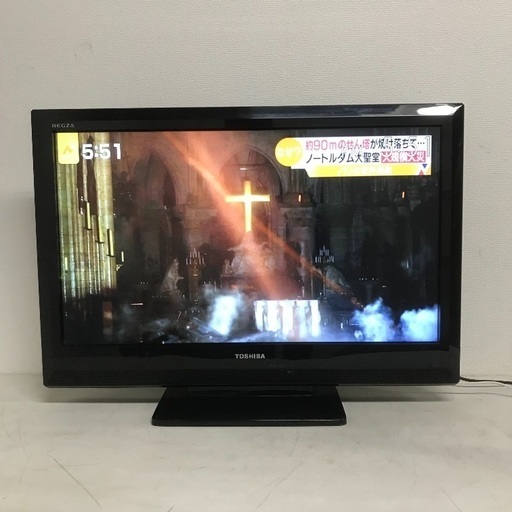 即日受渡可❣️東芝レグザ高画質32型液晶テレビ外付HDD接続可！8000円