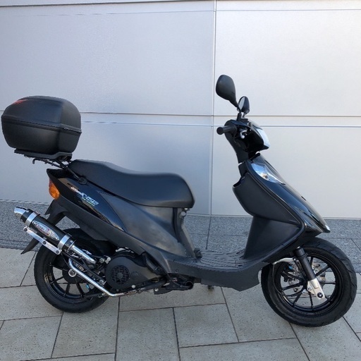 高知発 バイク ワンオーナー アドレスV125 K9 CF46A 最終型カスタム 12