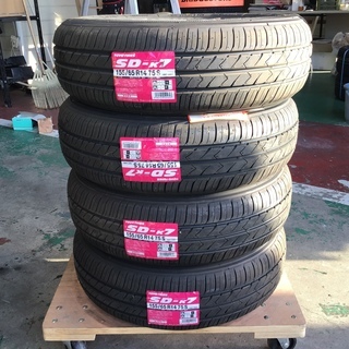 カードOK！！　６月７日限定！激安新品未使用コミコミ価格！！　TOYO  SD-K7 155/65R14 　４本