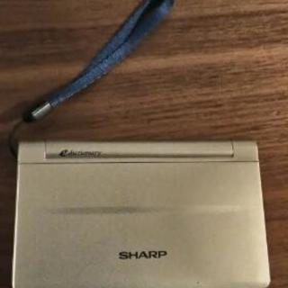 【値下げ】SHARP　電子辞書