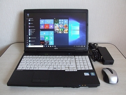 高速SSD120GB搭載　Fujitsu LIFEBOOK A552/EX ノートパソコン　2