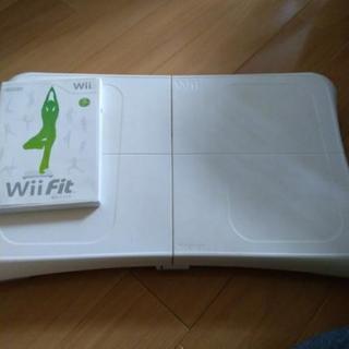 （お引渡し完了）Wii fit   バランスボード＆カセット