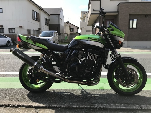 カワサキZRX1200R 2008年キャブ最終モデル　室内保管無転倒車とても大事にしてきました。