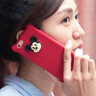 【在庫処分】iPhone6 6s用　ミッキーマウス♥シリコンケー...