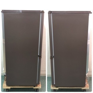 配達無料地域あり＊極美品＊パナソニック 2017年製 お洒落ブラウン！大きめの138L＊