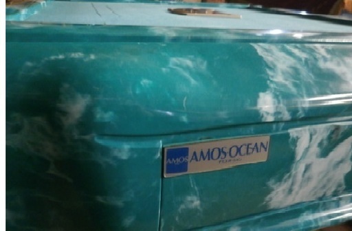 商談中　中古品 来店歓迎 メンテナンス済　全自動麻雀卓 アモス オーシャン AMOS OCEAN マット交換済（新品） 50Hz専用