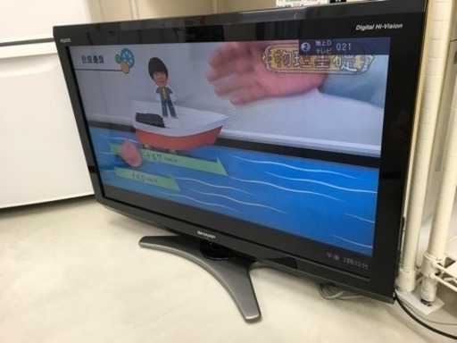 【リサイクルサービス八光　田上店　安心の1か月保証　配達・設置OK】シャープ 32V型 液晶 テレビ AQUOS LC-32E7-B ハイビジョン 2010年モデル