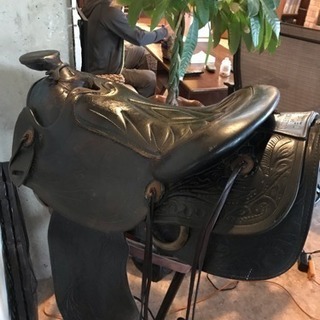最終値下げ！ ウェスタン 鞍 インテリアに