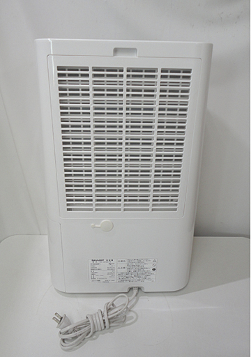 美品 シャープ プラズマクラスター除湿機 CV-G120-W 2017年製 ～30畳