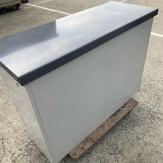 ☆中古品 物置 鍵付き サイズ横1240x奥500x高900☆