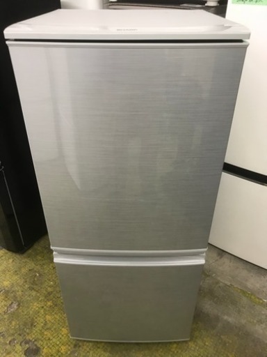冷蔵庫 SHARP 2016年 一人暮らし 2ドア 単身用 SJ-D14B-S つけかえどっちもドア シャープ 川崎区 SG