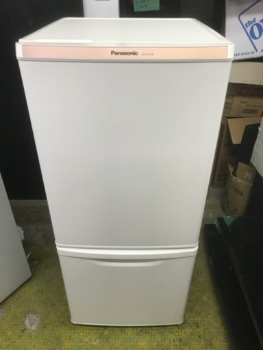 人気大割引 2ドア 単身用 一人暮らし Panasonic 冷蔵庫 138L YO 川崎区 2015年 NR-B147W-W 冷蔵庫