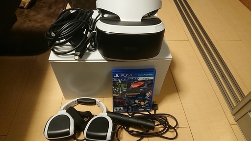 【超美品】PSVR Camera同梱版、専用ヘッドホン、オマケソフト付き