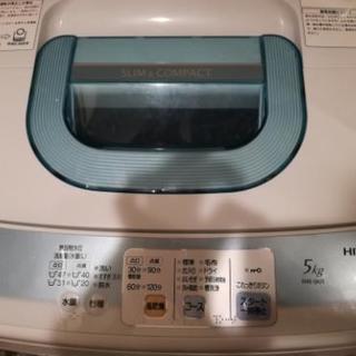 【取引確定済です】HITACHI洗濯機5kg　差し上げます