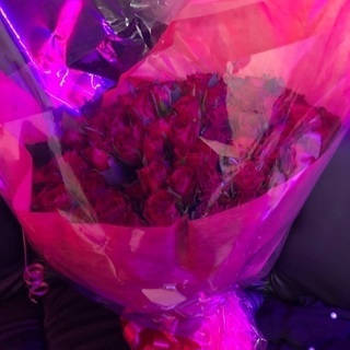 バラ 花束 144本