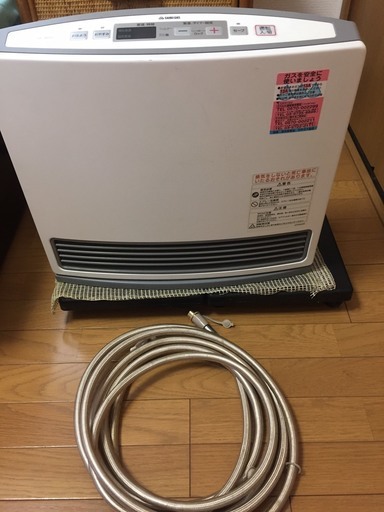 中古　ガスファンヒーター　閉店のため5月上旬まで