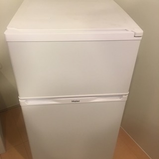 一人暮らし 冷蔵庫 haier JR-N91K 91L 2015年製